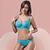 Z&D Lingerie Conjunto Com Aro Renda e Bojo Calcinha Tanga 8005